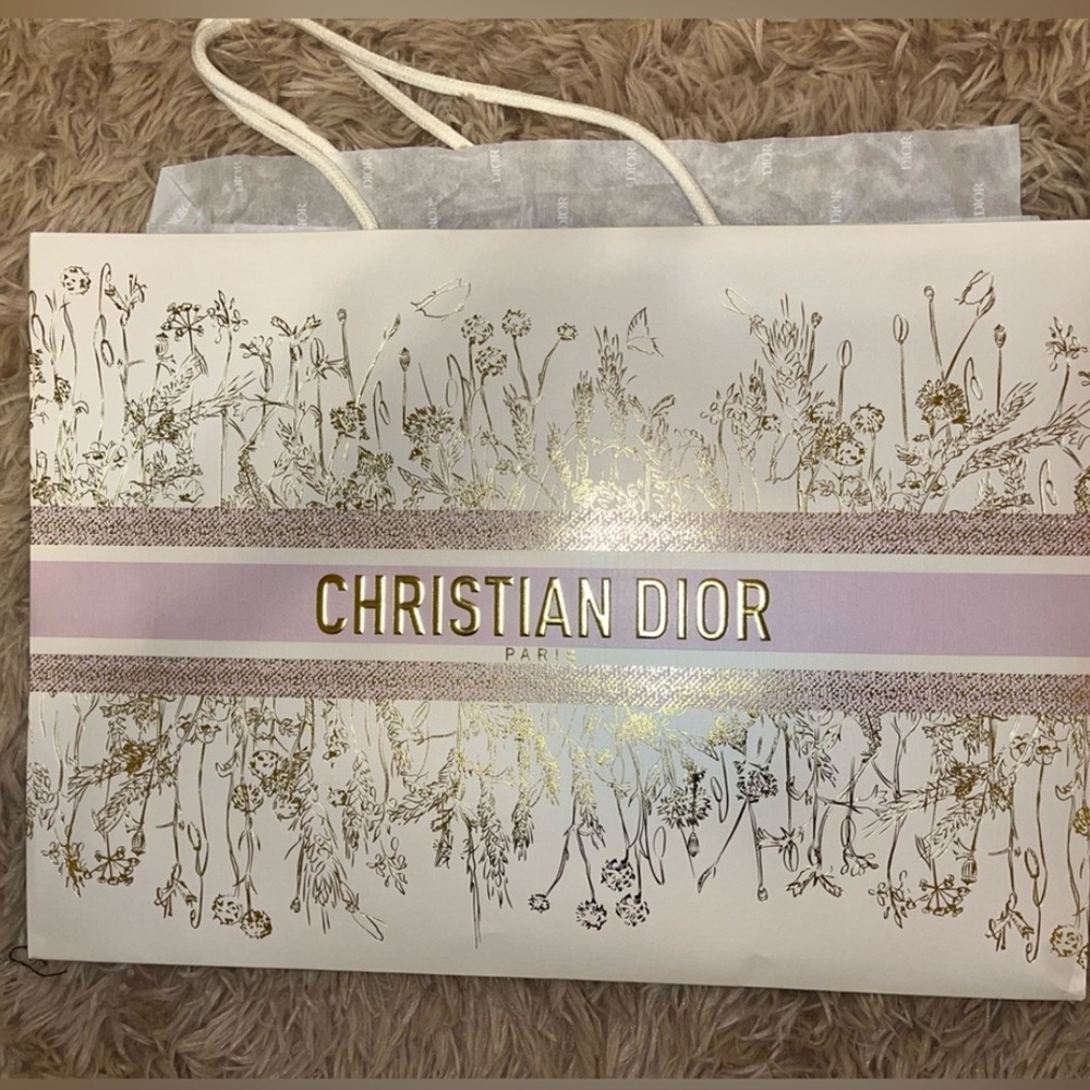 Christian Dior Paris Designer Shopping Bag